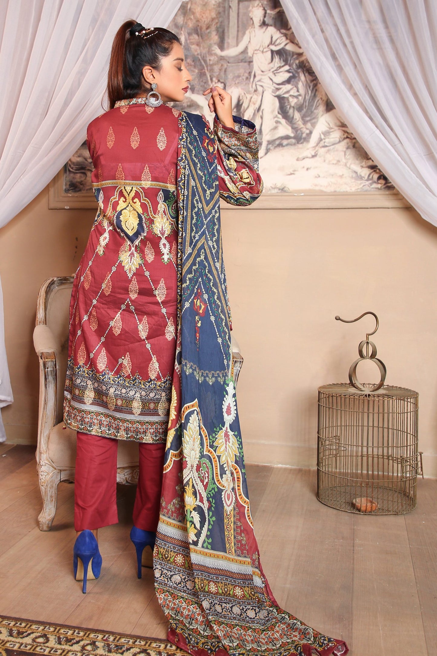Pretty Attires Digital Printed Lawn PR-2230