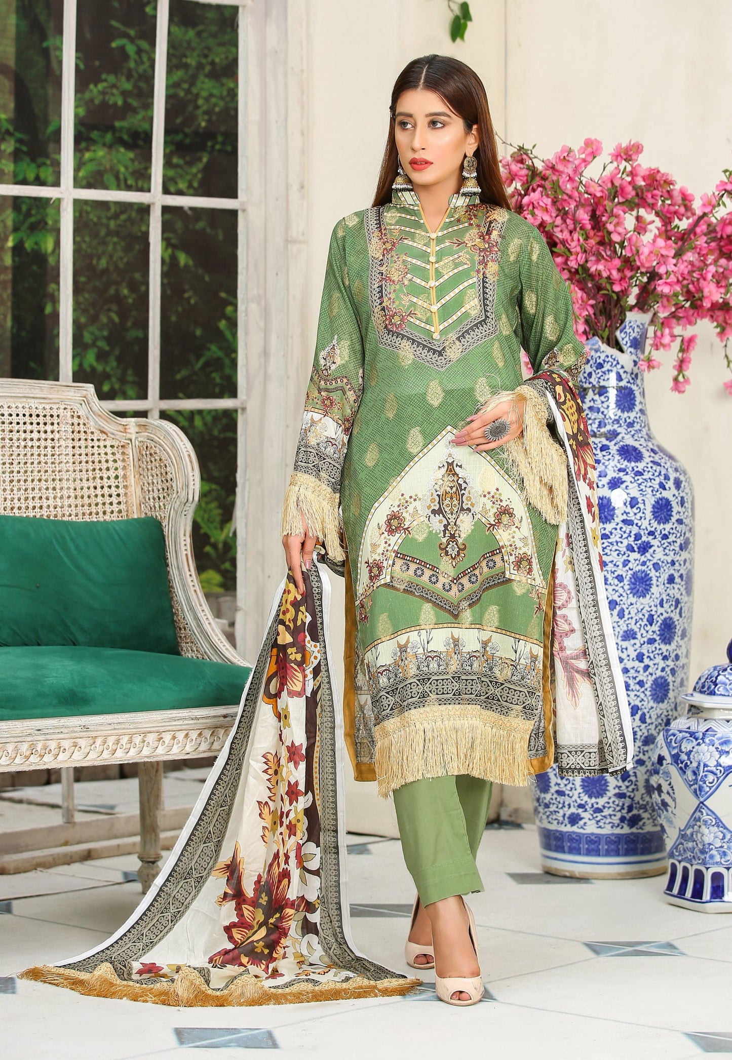 Pretty Attires Digital Printed Lawn PR-2232