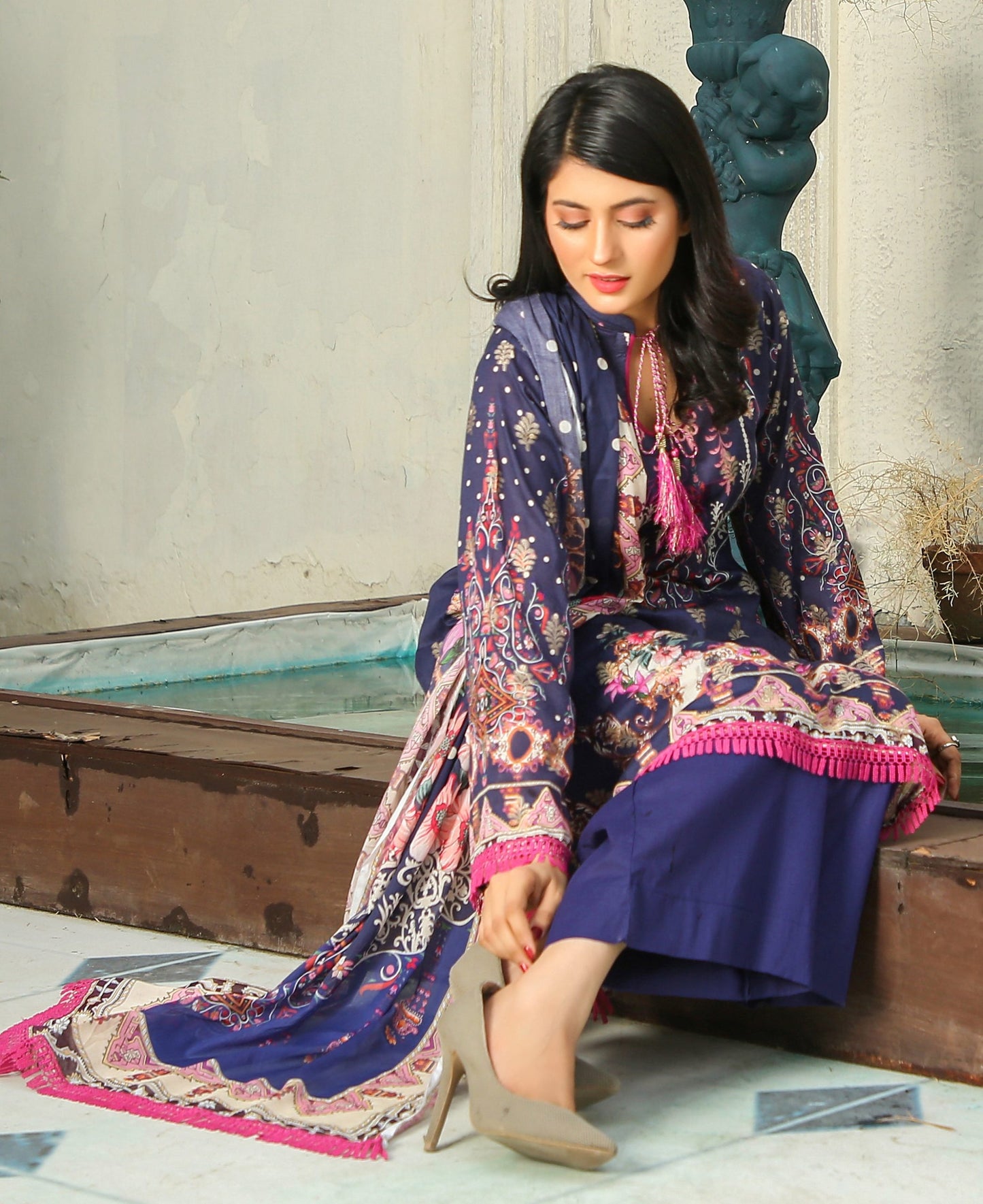 Pretty Attires Digital Printed Lawn PR-2239