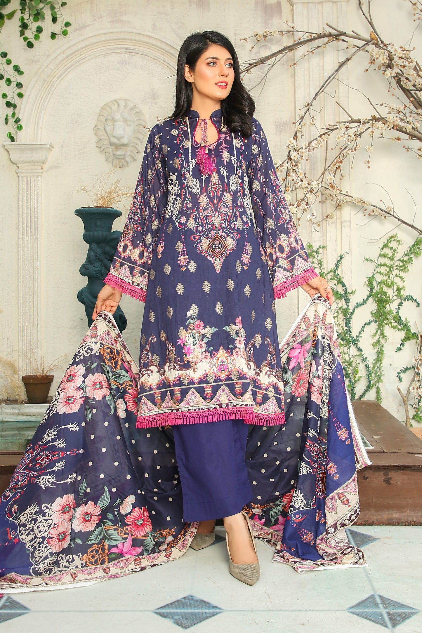 Pretty Attires Digital Printed Lawn PR-2239