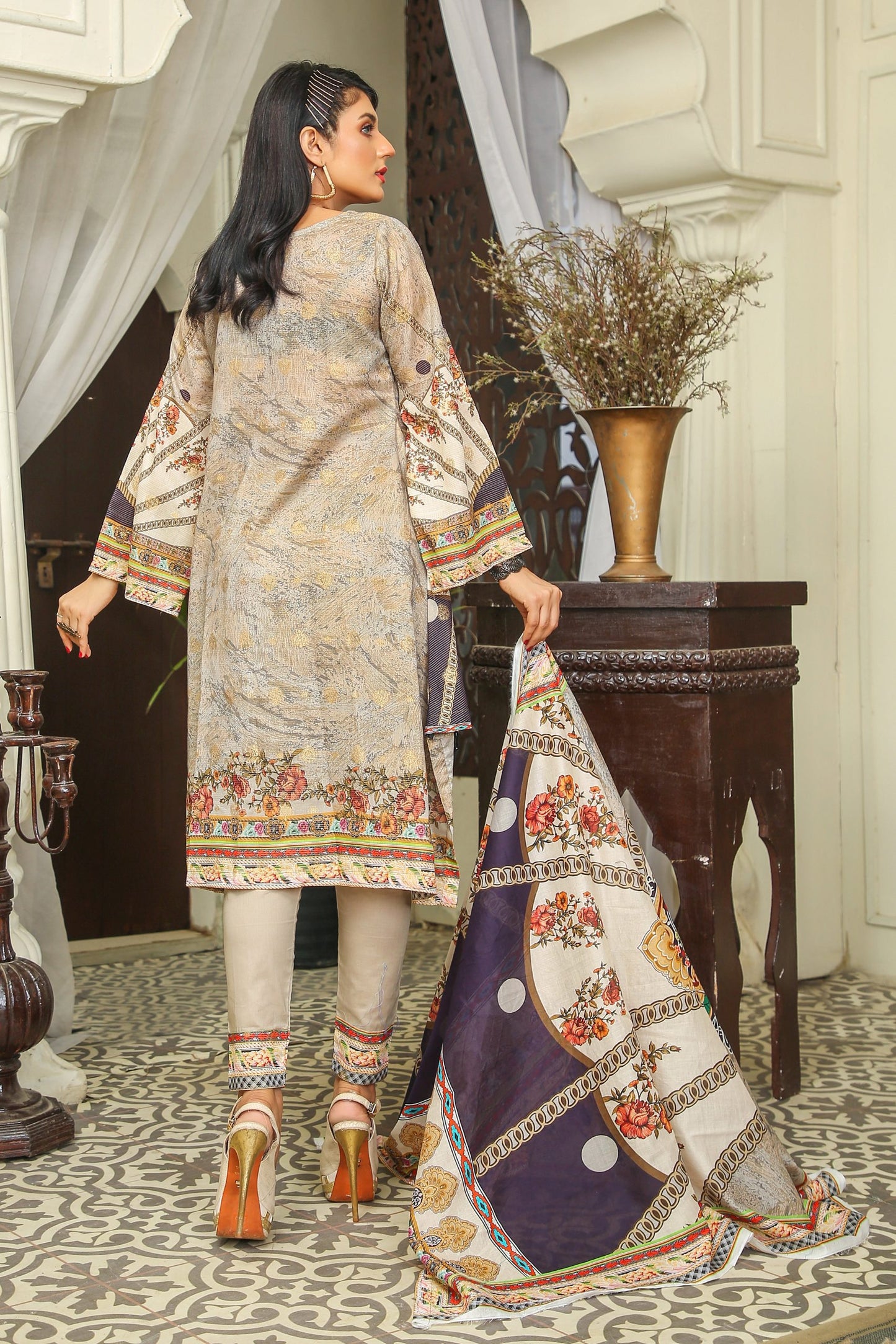 Pretty Attires Digital Printed Lawn PR-2241