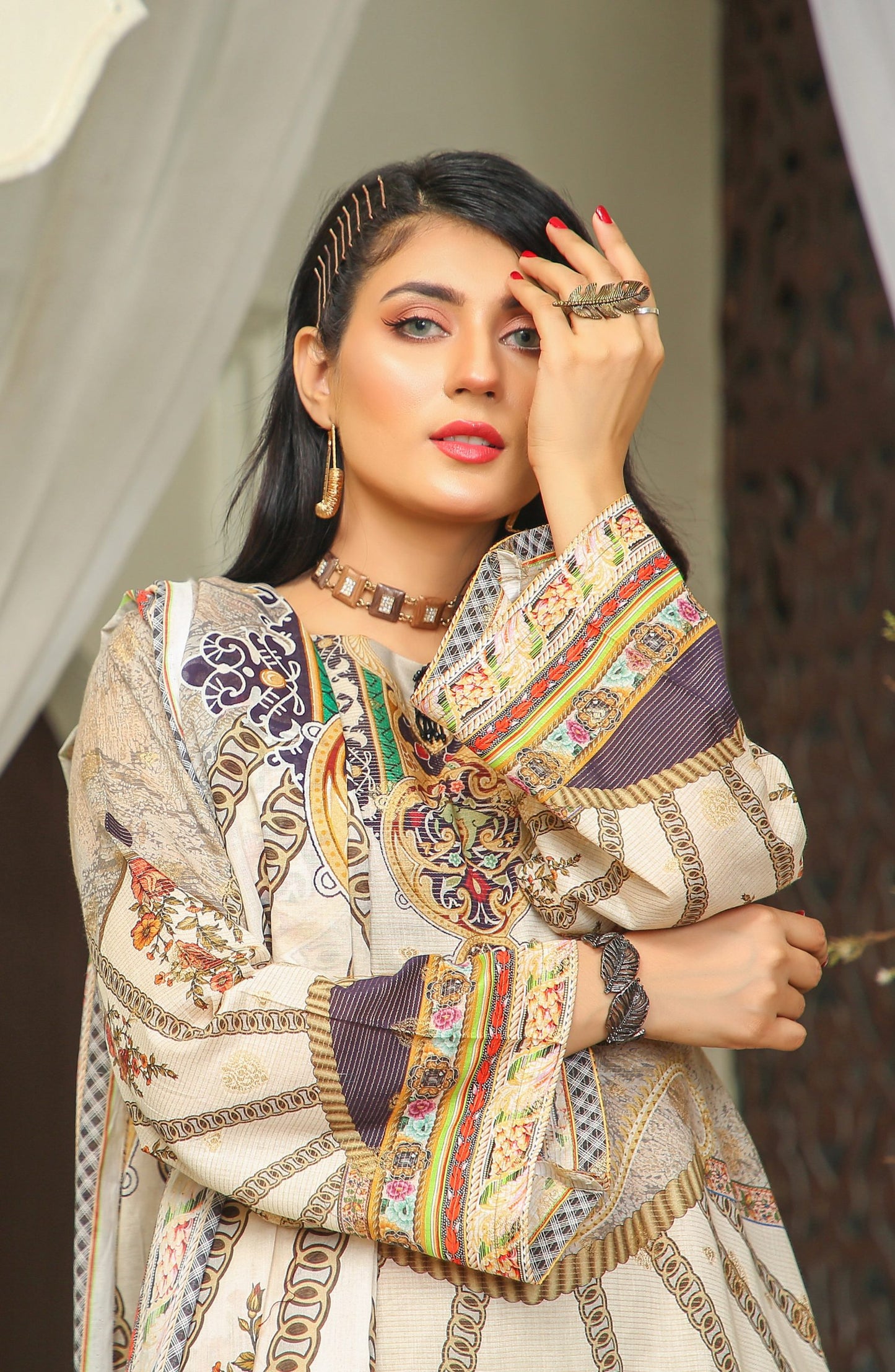 Pretty Attires Digital Printed Lawn PR-2241