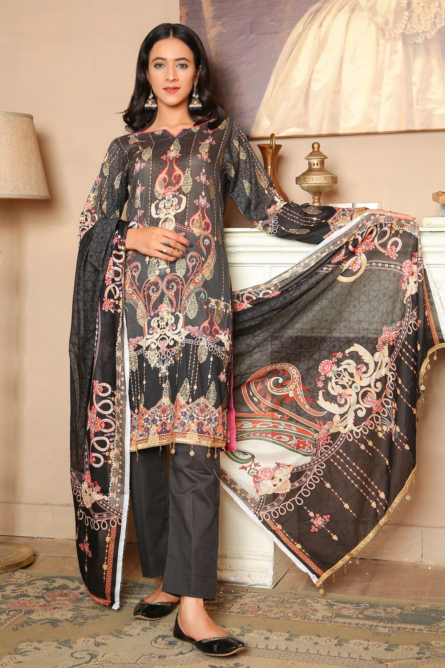 Pretty Attires Digital Printed Lawn PR-2246