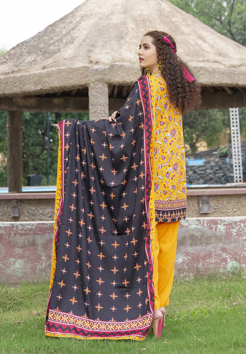 Naqsh Digital Printed Unstitched Katrai PR-2476