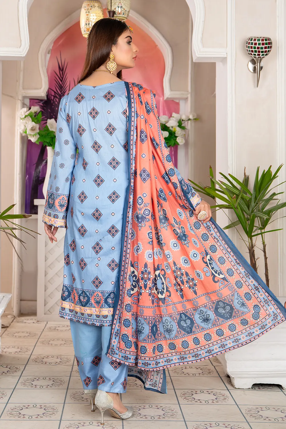 Glamour Digital Print Unstitched PR-2556