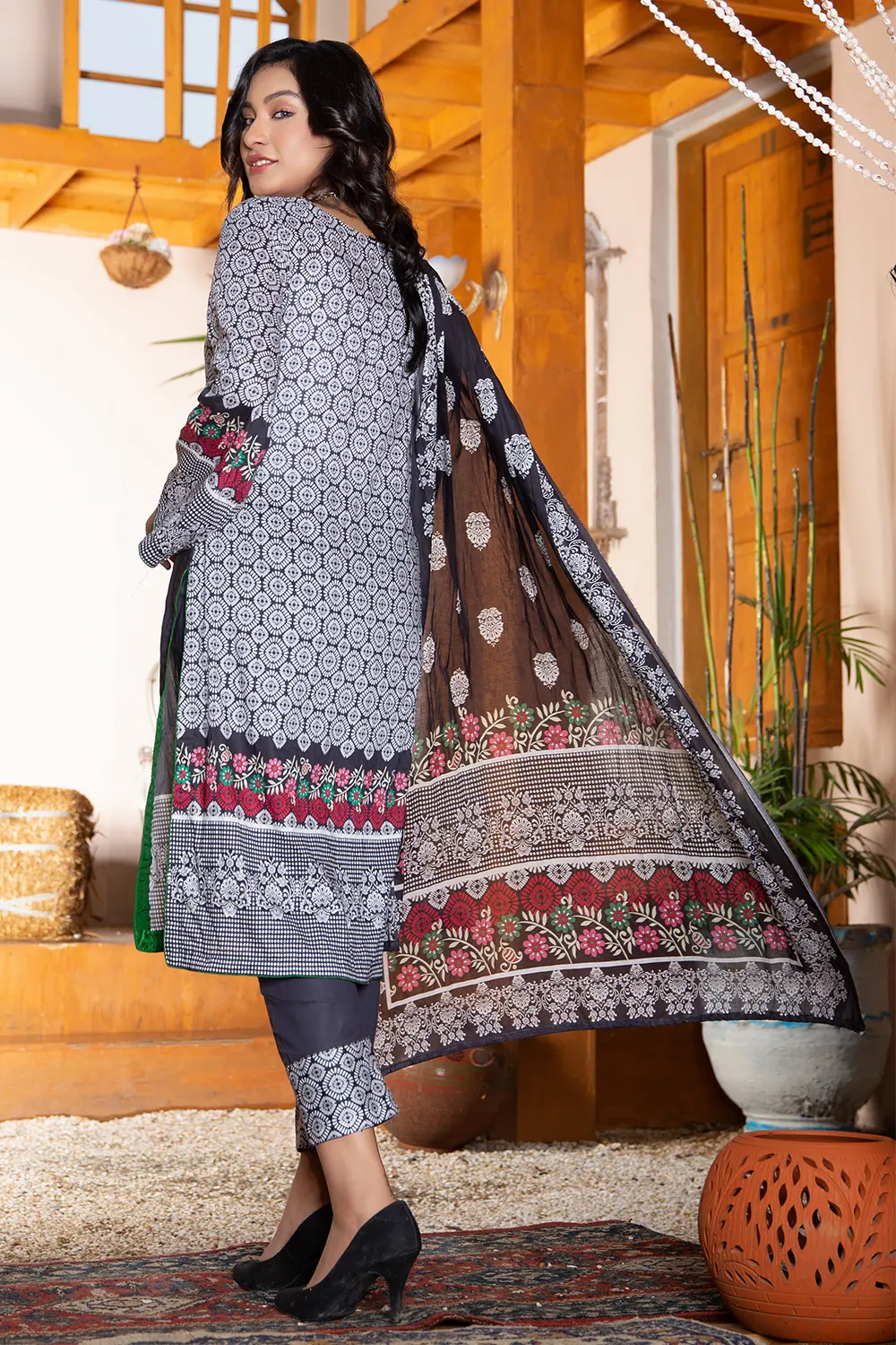 Glamour Digital Print Unstitched PR-2562