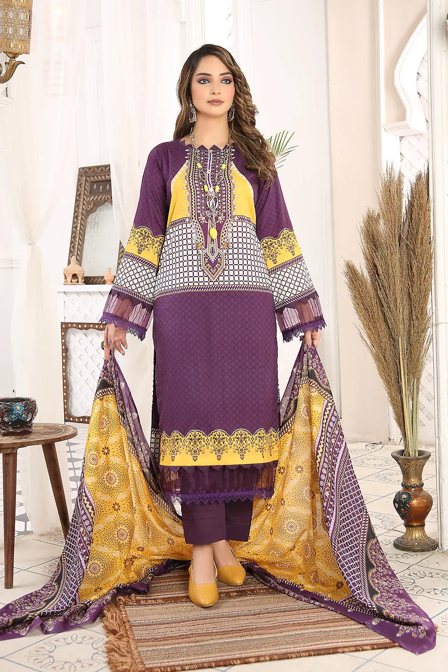 Vibrant Vistas: Arwa Digital Printed Lawn 3pcs Collection PR-2579