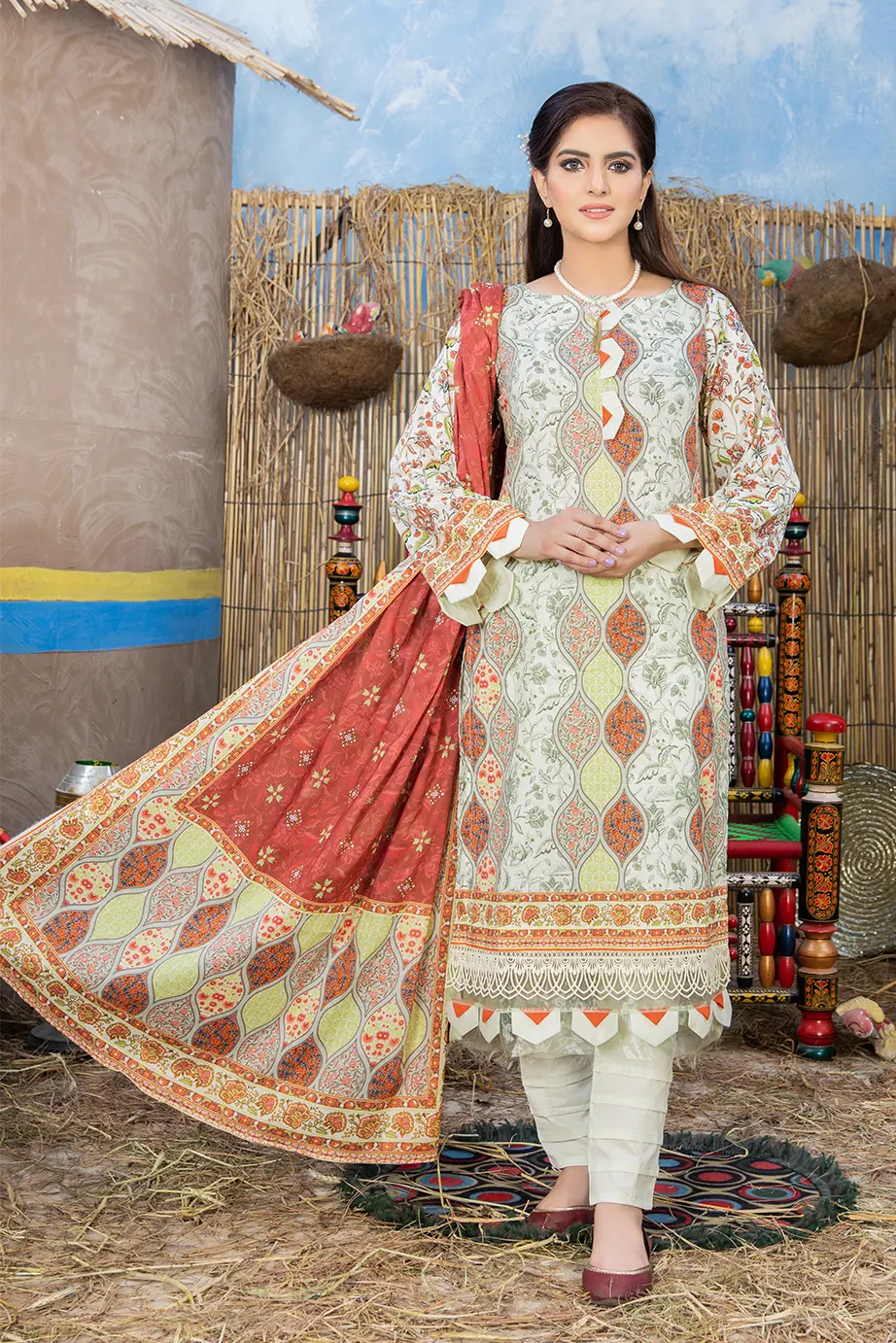 Glamour III Digital Printed Lawn PR-2608
