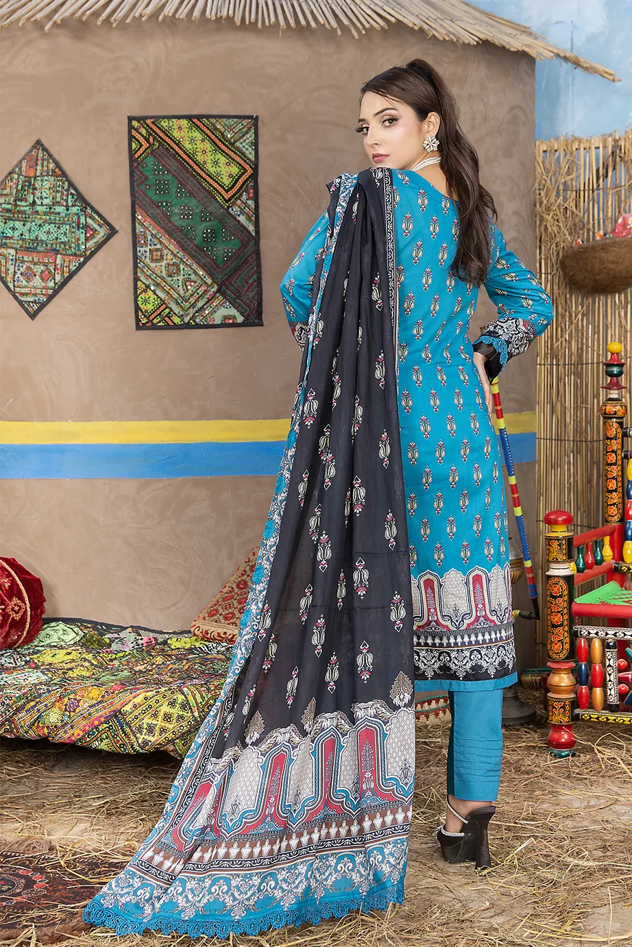 Glamour III Digital Printed Lawn PR-2609