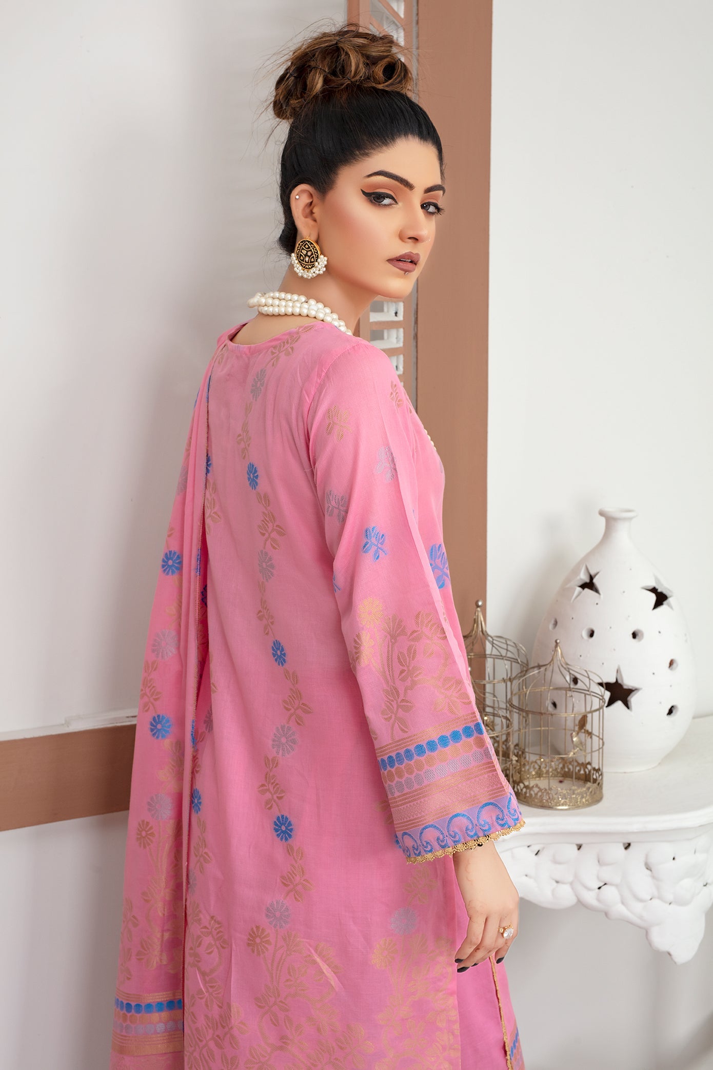 ZOUQ Three Piece Unstitched PR-2218