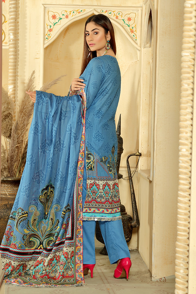 Jalwa Embroidered 3 Piece PR-2400