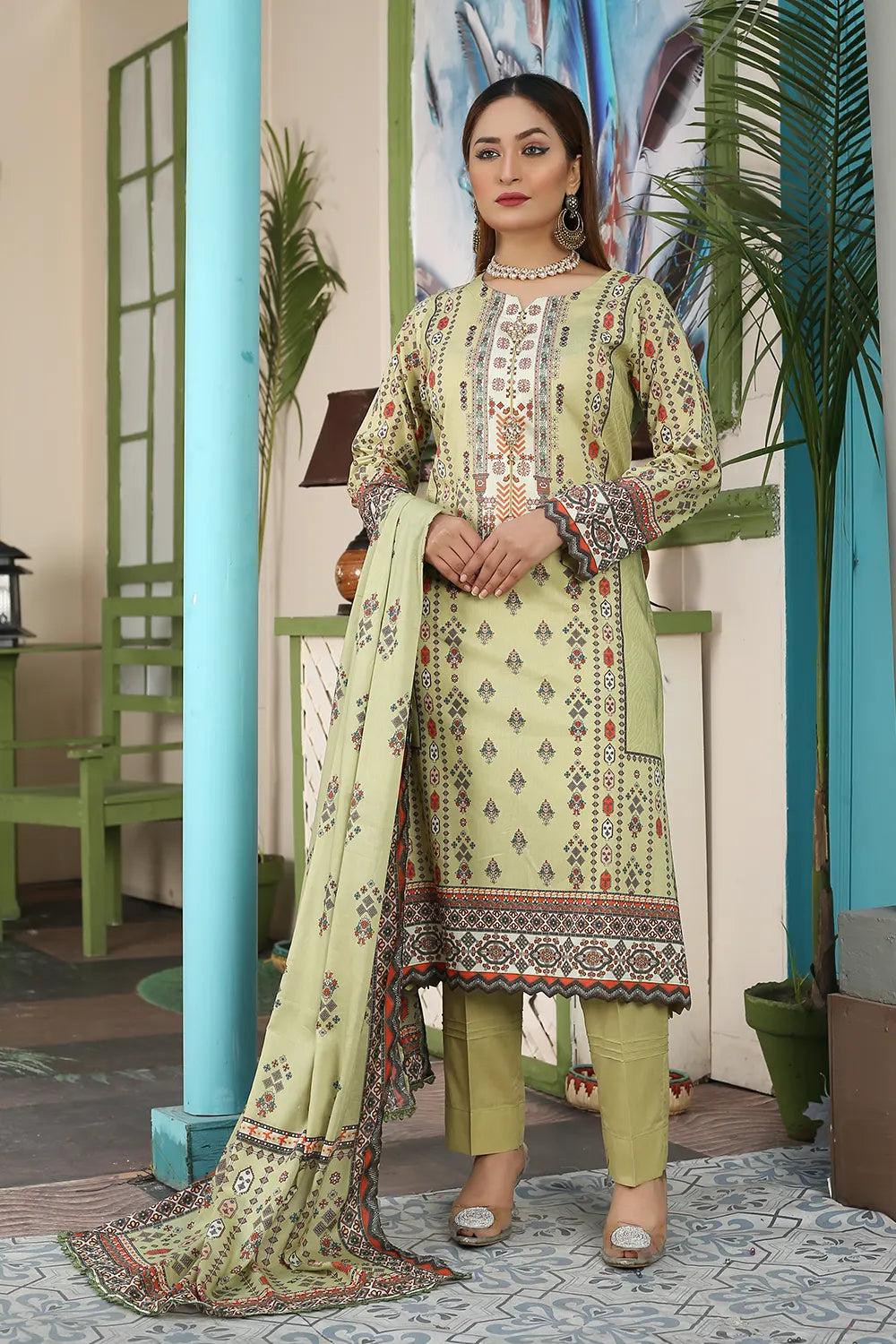 Tamana Unstitched Lawn PR-2639