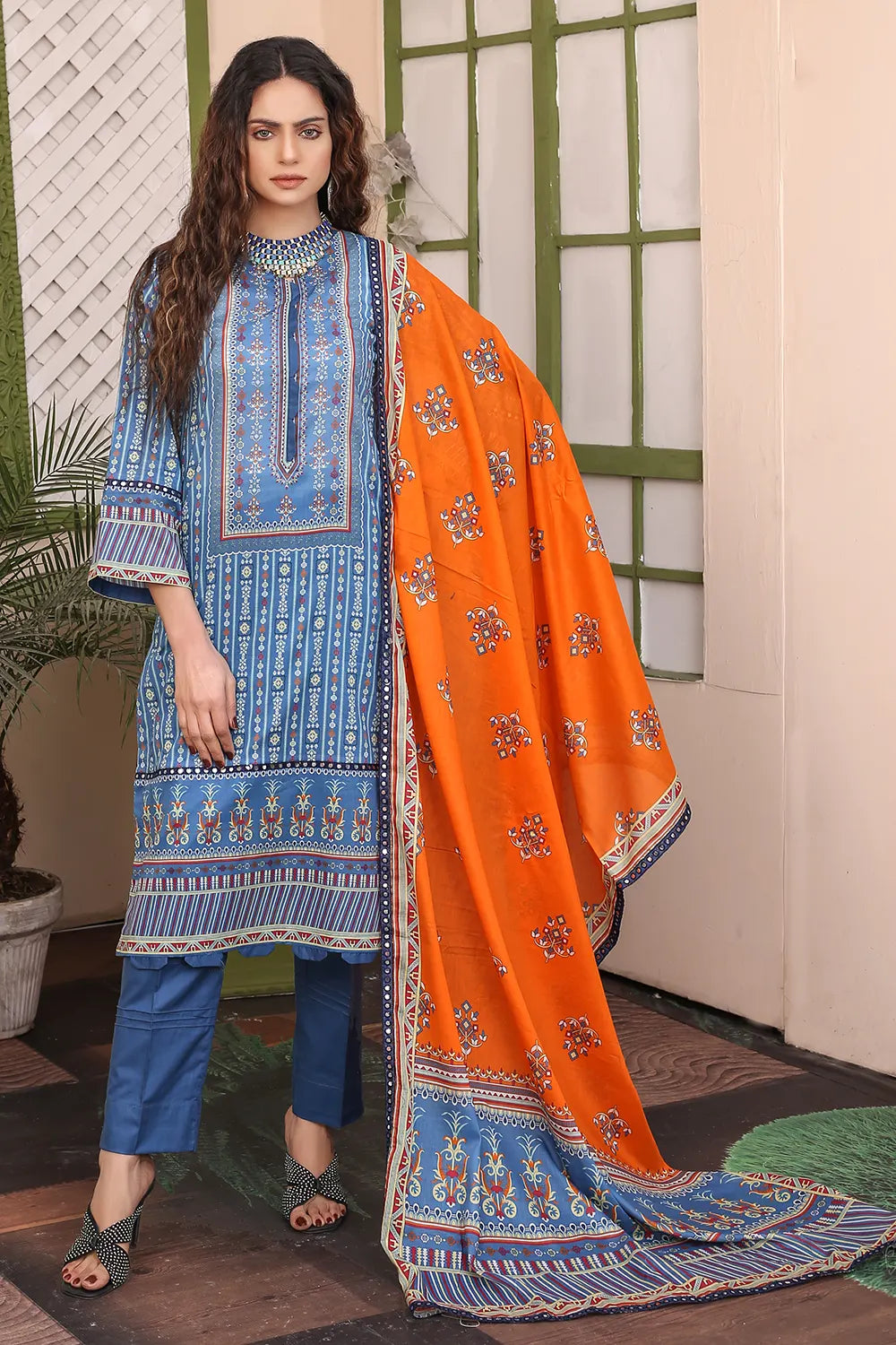 Tamana Unstitched Lawn PR-2643