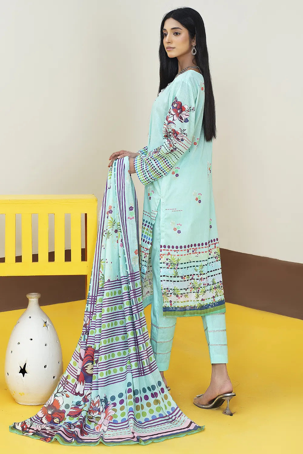 Libaas Unstitched Lawn PR-2670