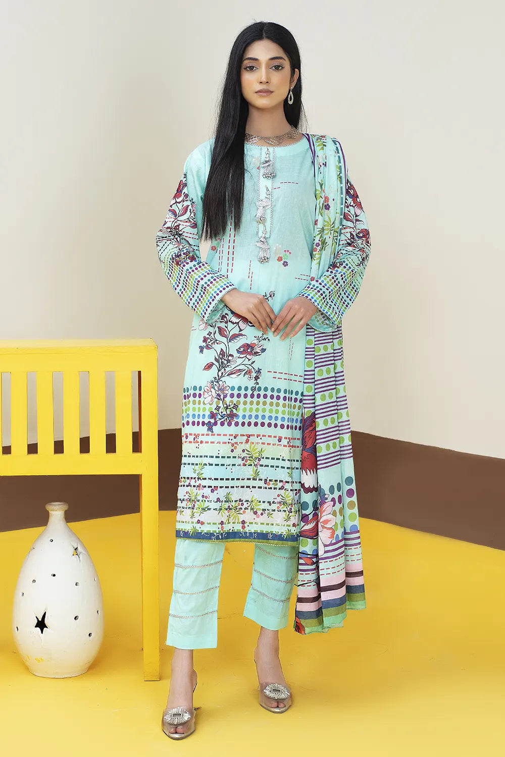 Libaas Unstitched Lawn PR-2670