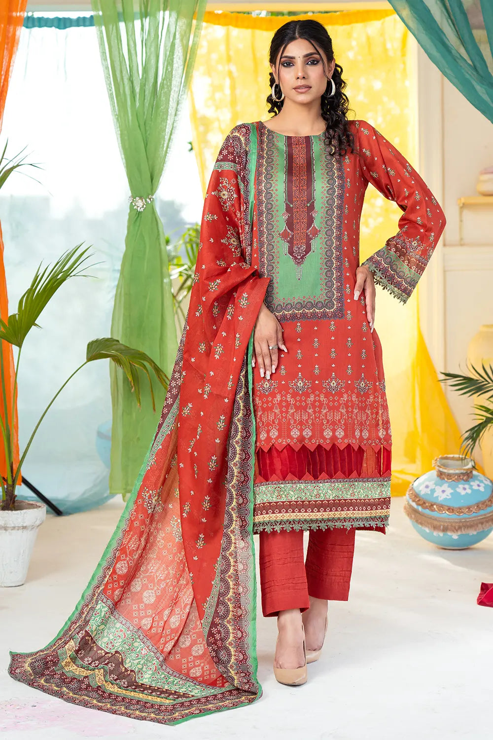 Kashish Digital Printed Lawn PR-2682