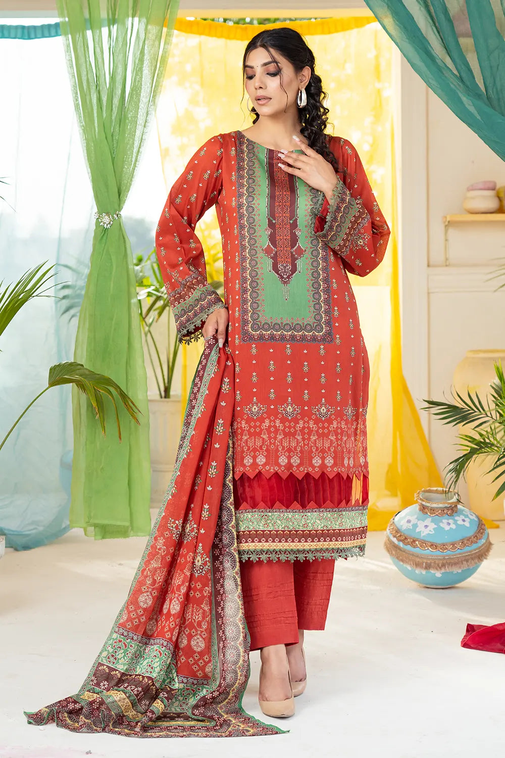 Kashish Digital Printed Lawn PR-2682