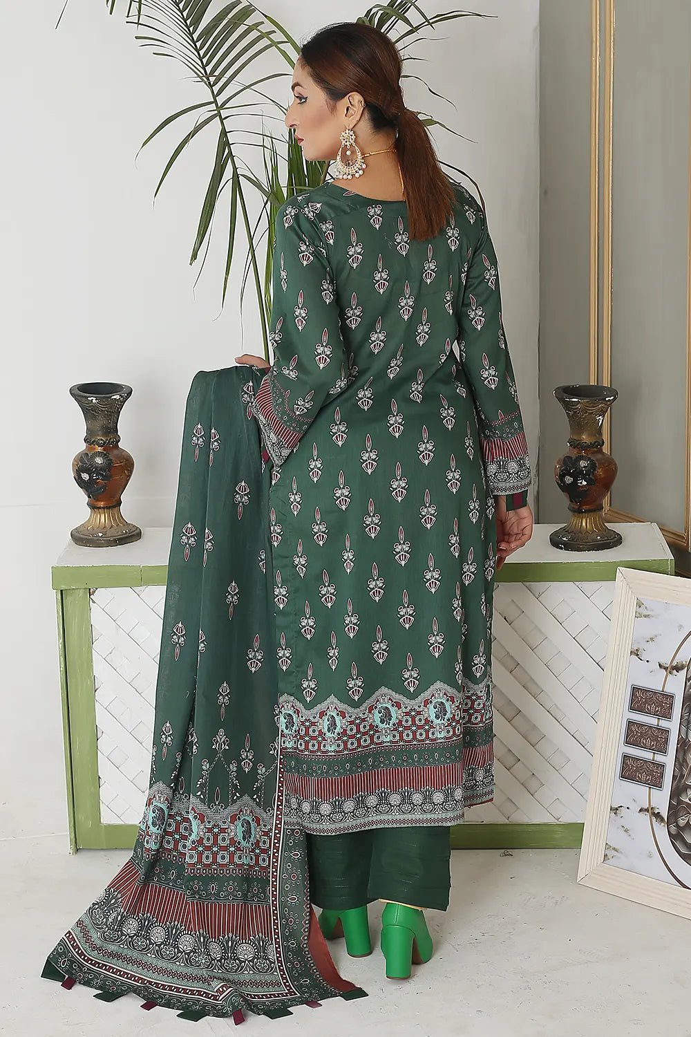 Farmaiesh Unstitched Lawn PR-S-1237