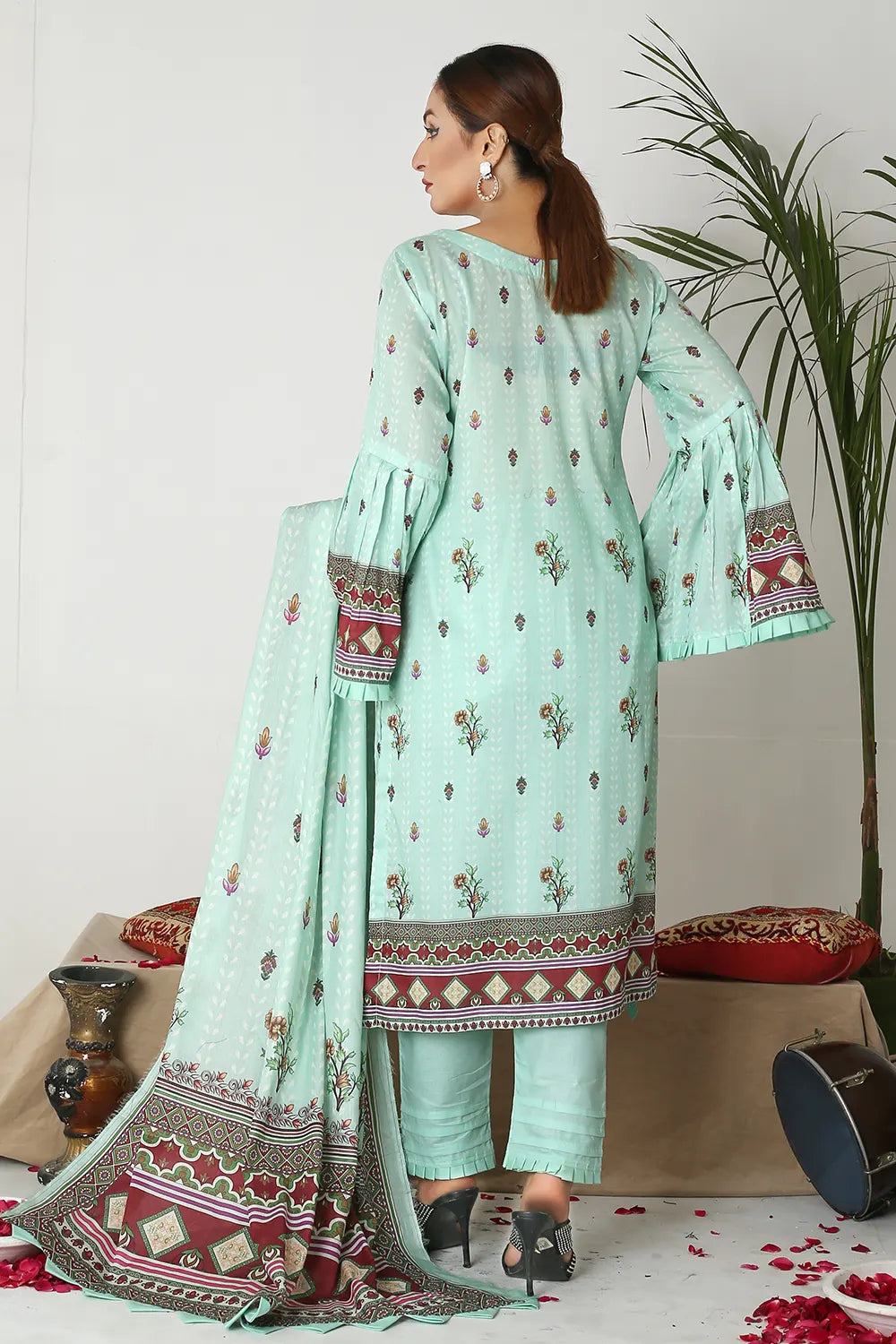 Farmaiesh Unstitched Lawn PR-S-1244