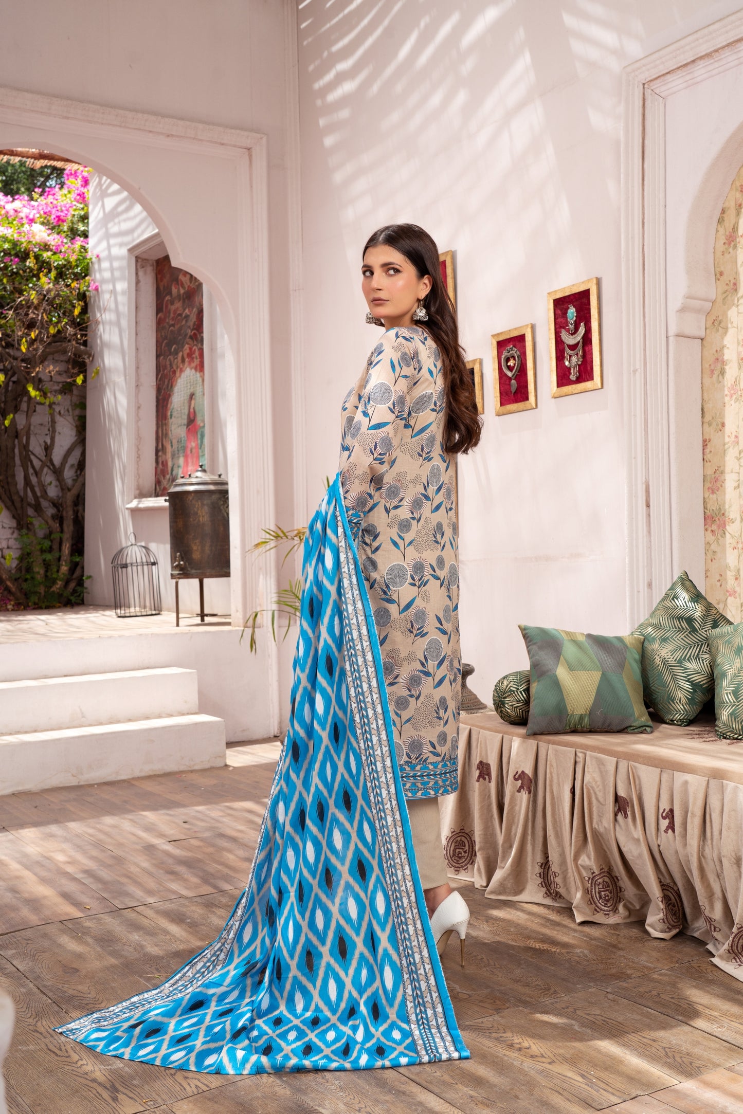 Shafaq Digital Printed Lawn PR-2719