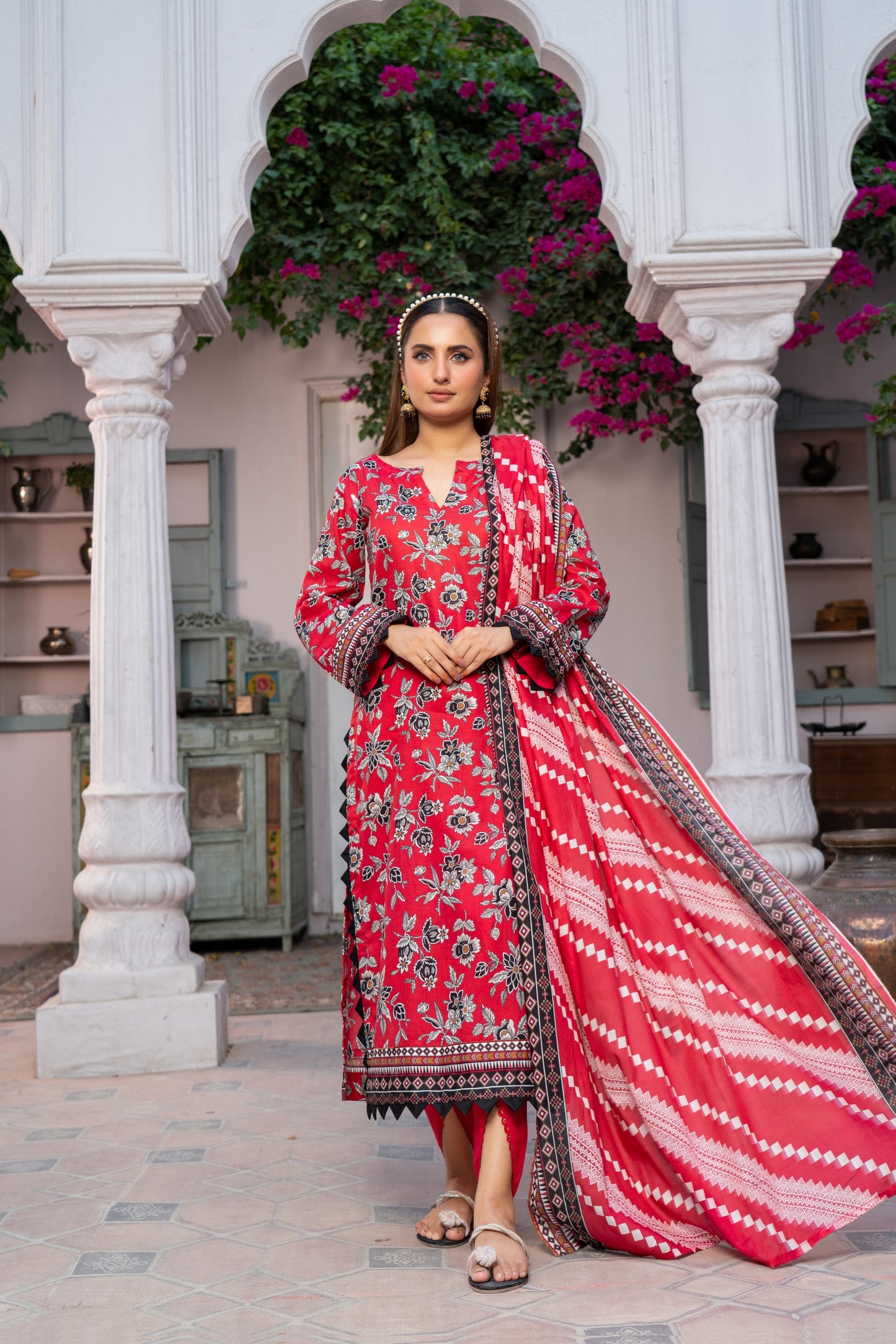 Shafaq Digital Printed Lawn PR-2724