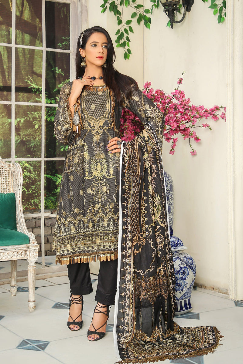 Pretty Attires Digital Printed Lawn PR-2229