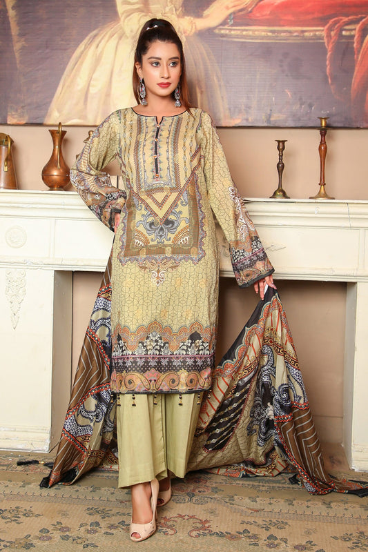 Pretty Attires Digital Printed Lawn PR-2233