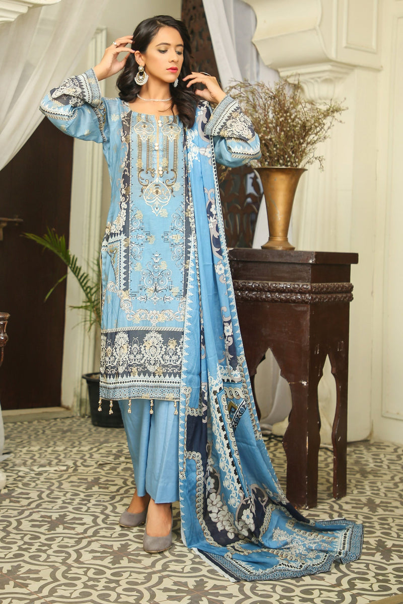 Pretty Attires Digital Printed Lawn PR-2234