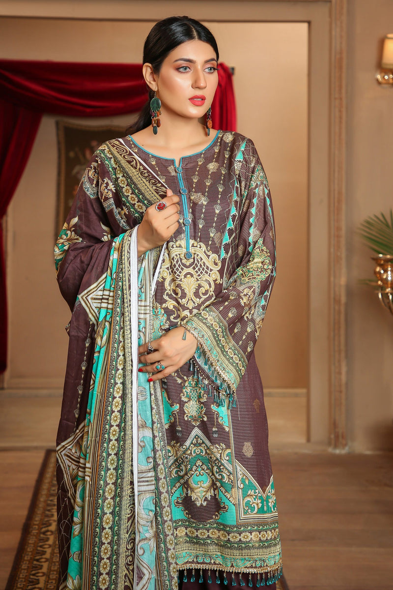 Pretty Attires Digital Printed Lawn PR-2238