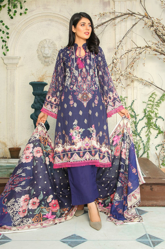 Pretty Attires Digital Printed Lawn PR-2239