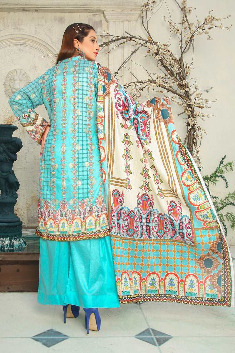 Pretty Attires Digital Printed Lawn PR-2244