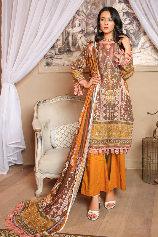 Pretty Attires Digital Printed Lawn PR-2245