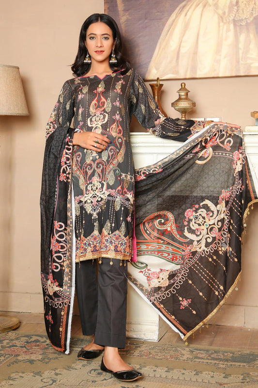Pretty Attires Digital Printed Lawn PR-2246