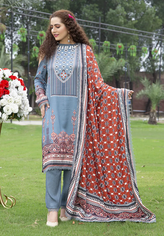 Naqsh Digital Printed Unstitched Katrai PR-2477