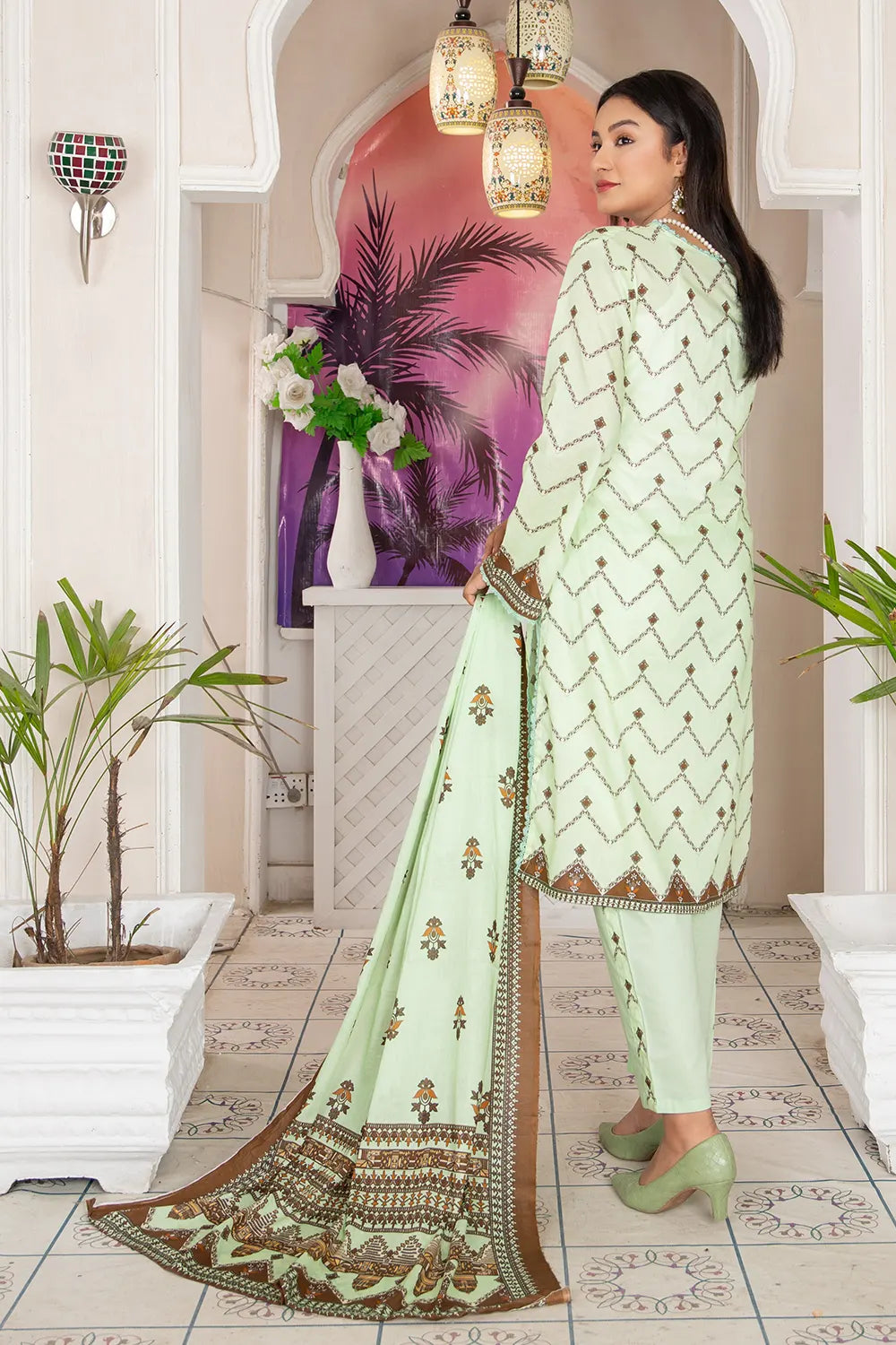 Glamour Digital Print Unstitched PR-2557