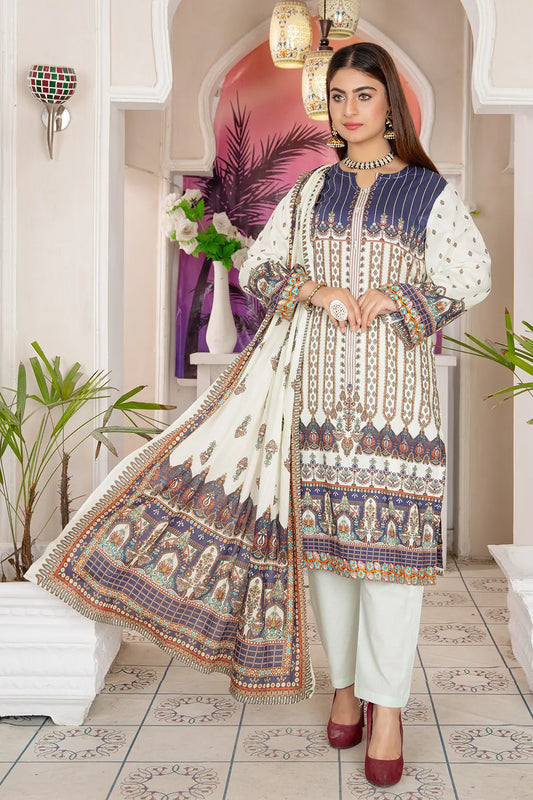 Glamour Digital Print Unstitched PR-2559