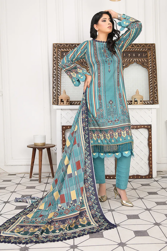 Nature's Symphony: Arwa Digital Printed Lawn 3pcs Edition PR-2577