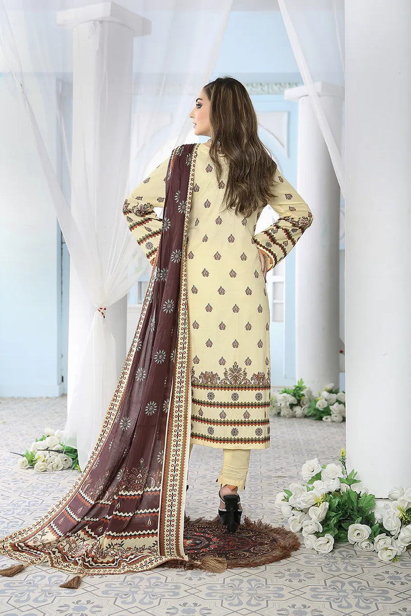 Whimsical Wildflowers: Arwa Digital Printed Lawn 3pcs Collection PR-2583