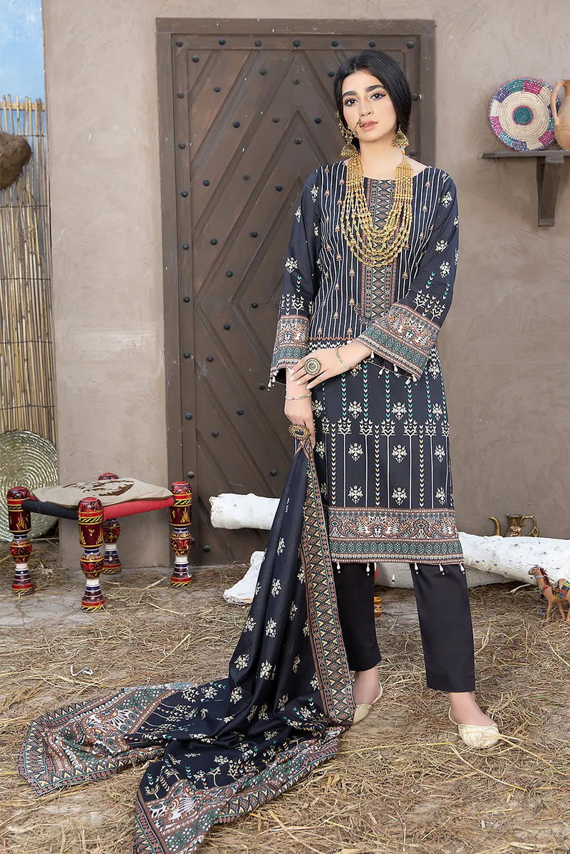 Glamour III Digital Printed Lawn PR-2604