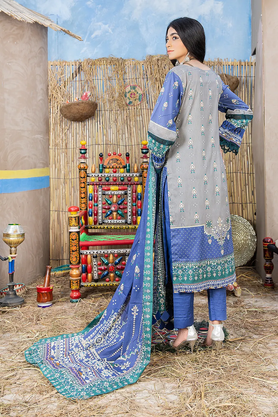Glamour III Digital Printed Lawn PR-2605