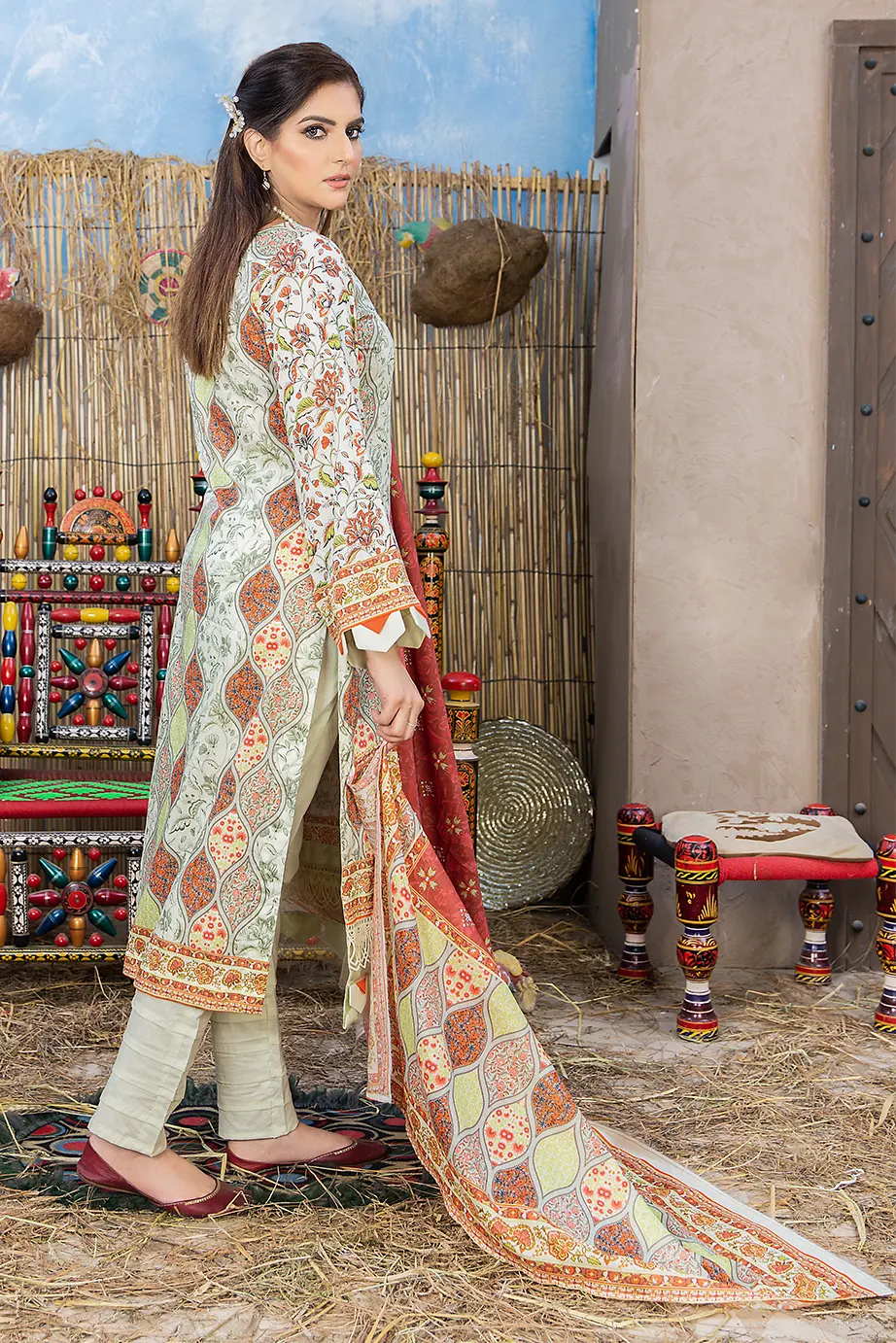 Glamour III Digital Printed Lawn PR-2608