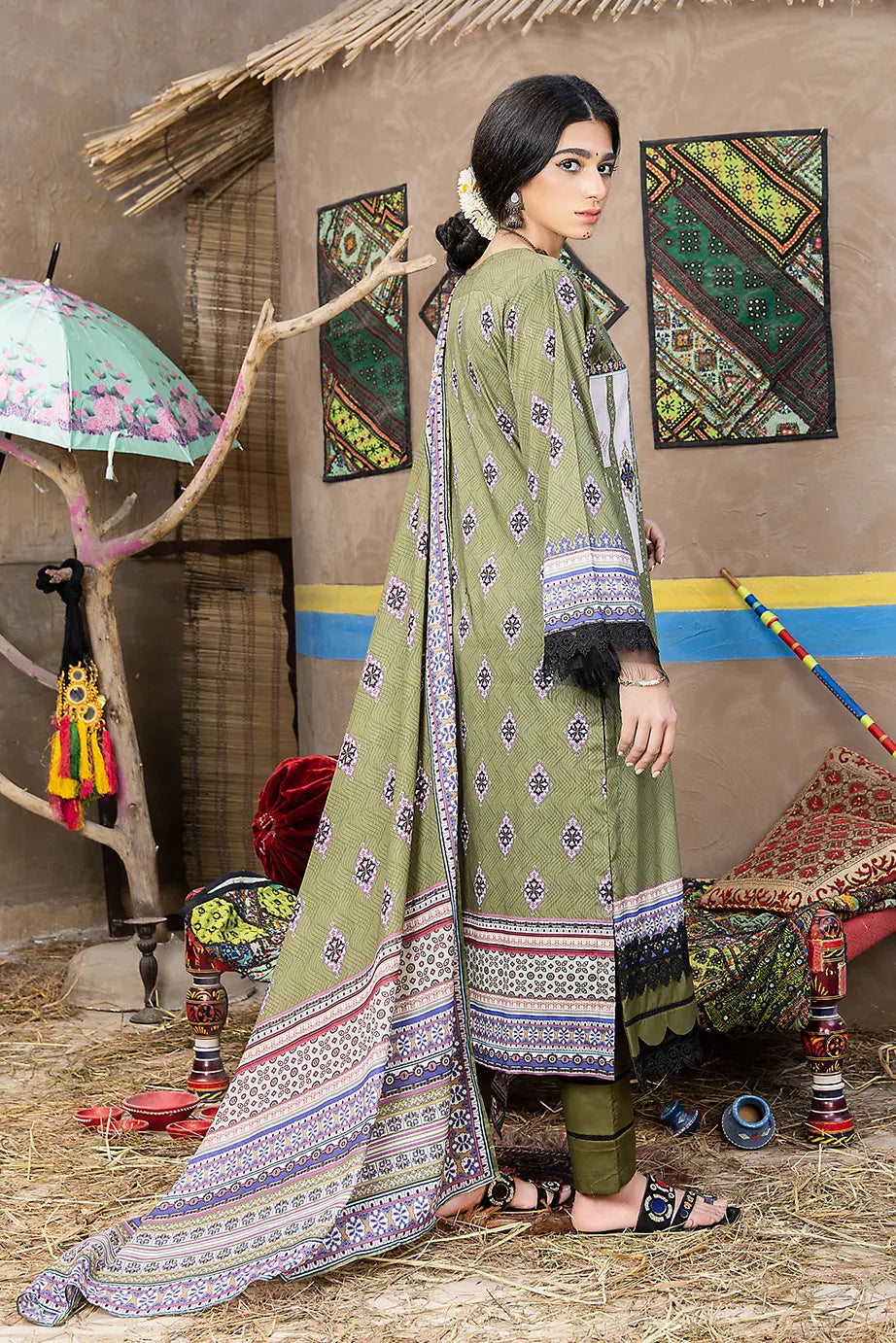 Glamour III Digital Printed Lawn PR-2610