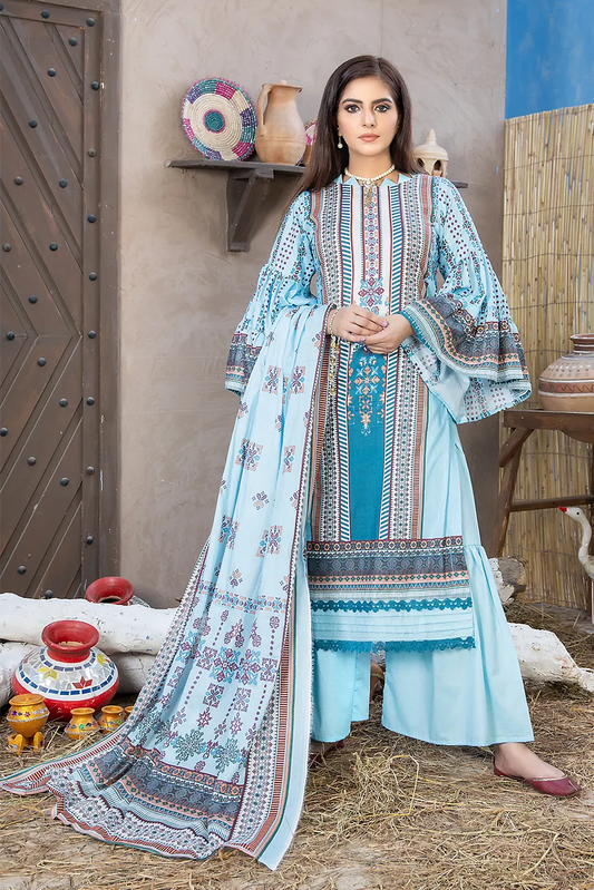 Glamour III Digital Printed Lawn PR-2611