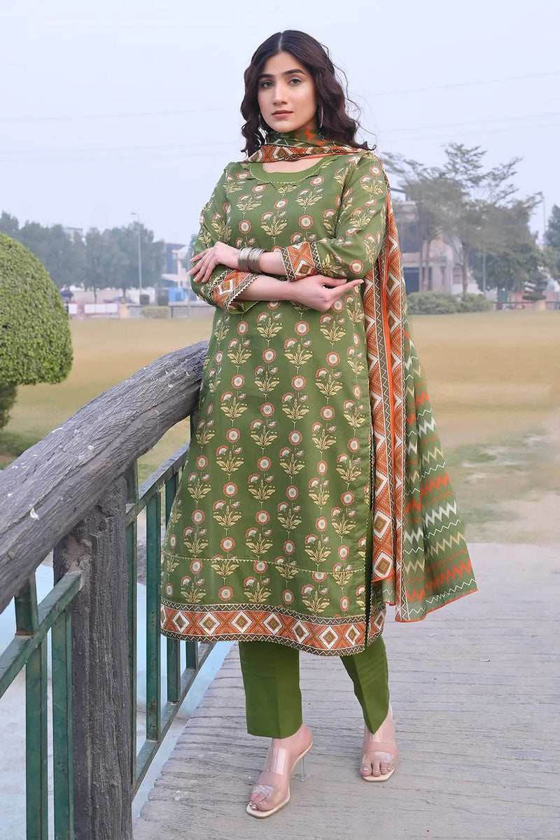 Floral Unstitched Lawn PR-2732