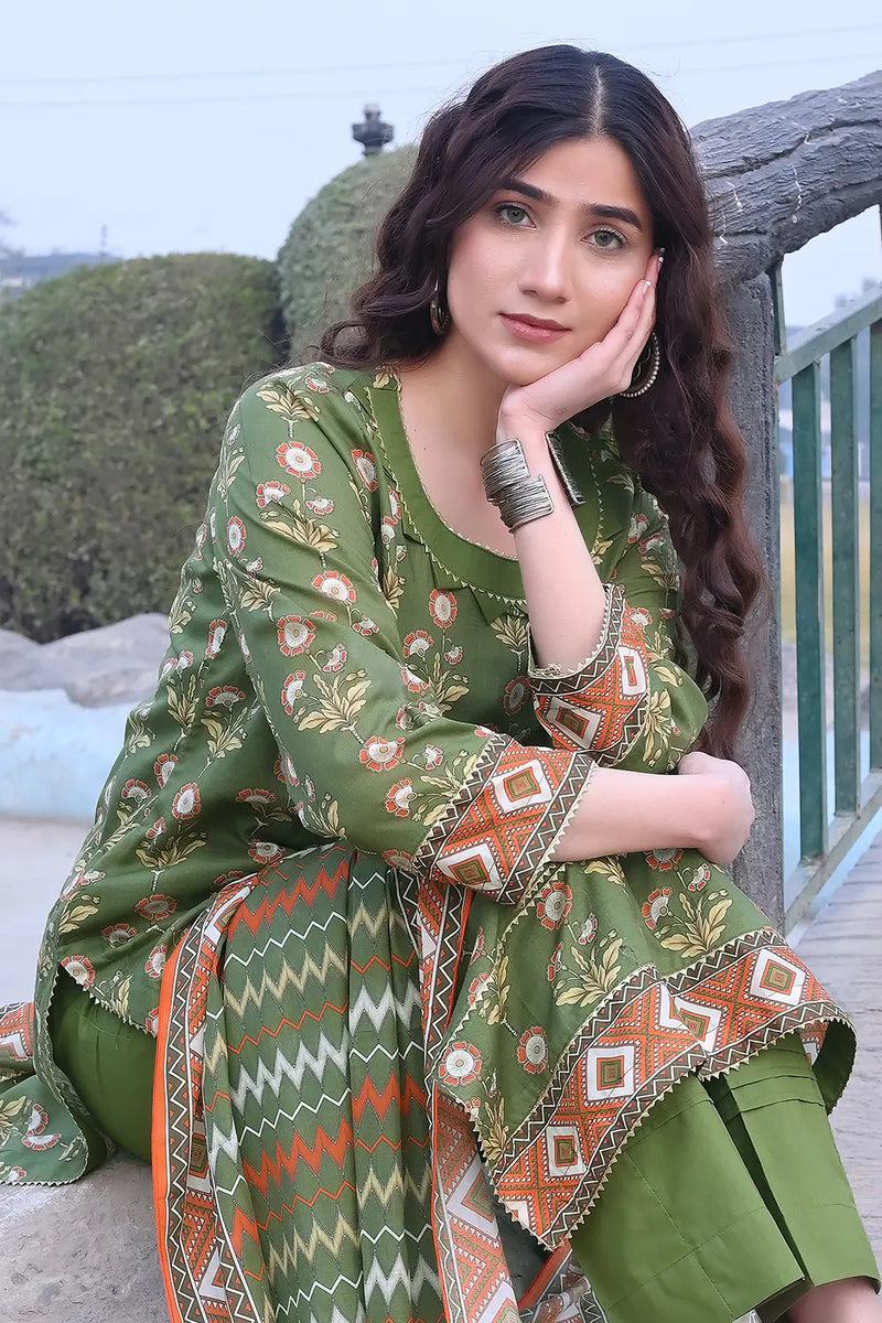 Floral Unstitched Lawn PR-2732