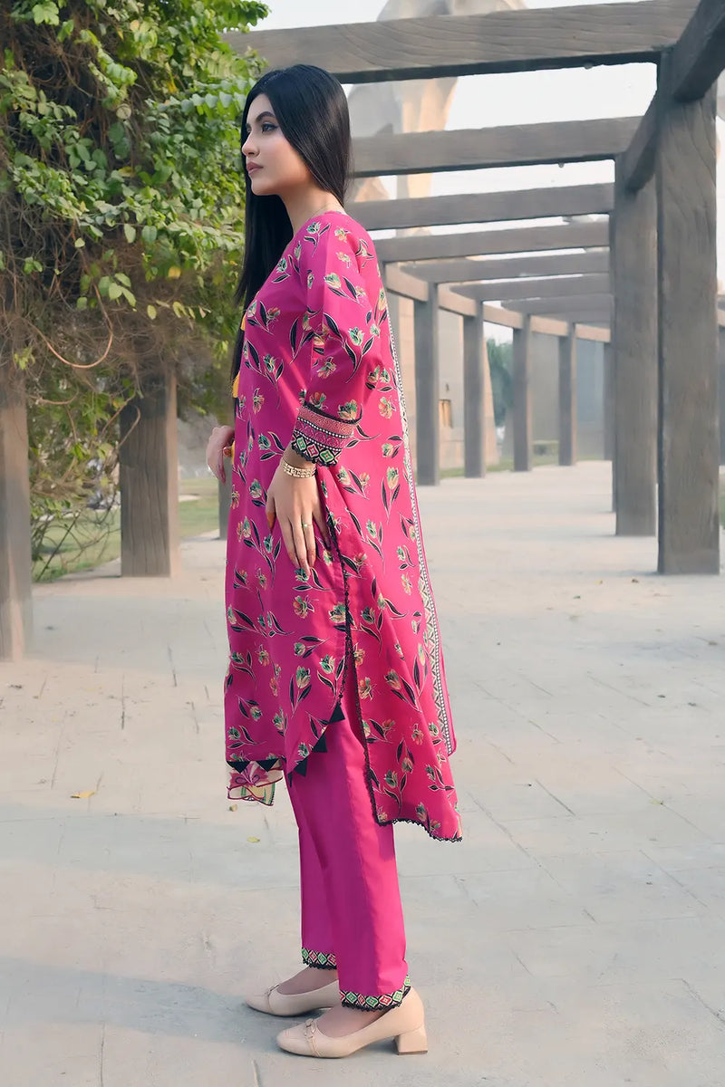 Floral Unstitched Lawn PR-2737