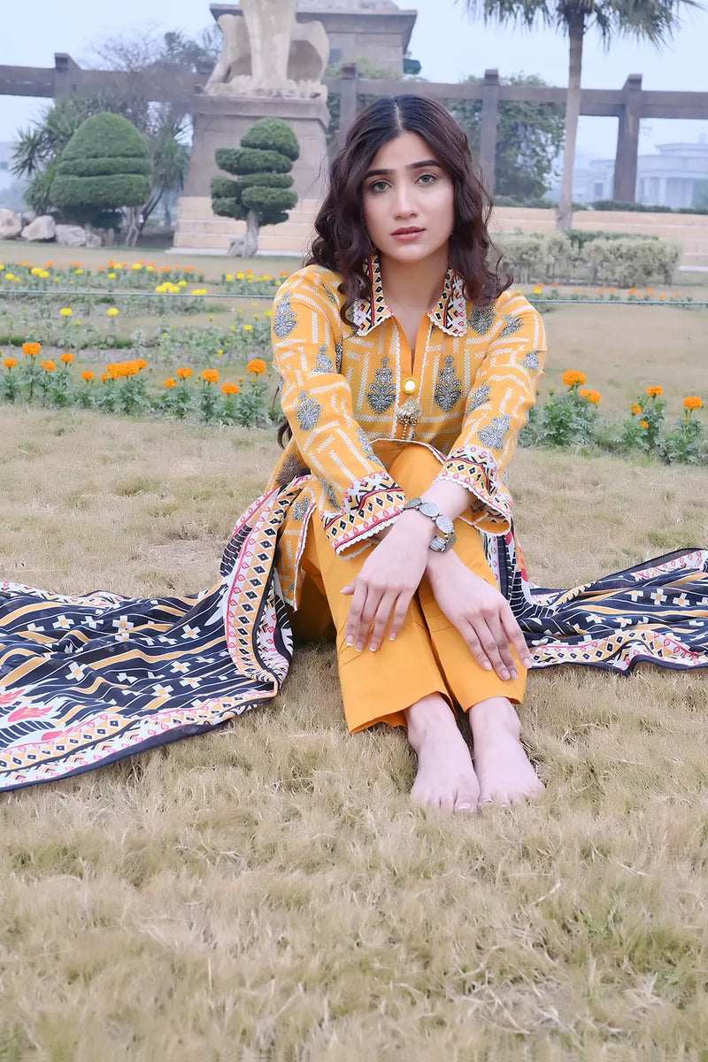 Floral Unstitched Lawn PR-2745