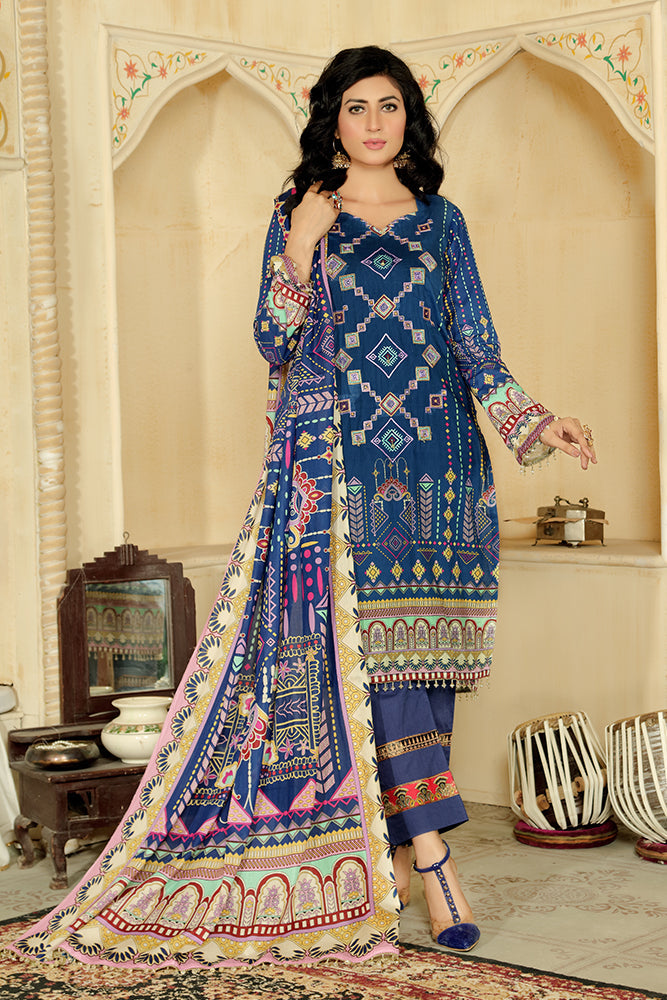 Jalwa Embroidered 3 Piece PR-2398