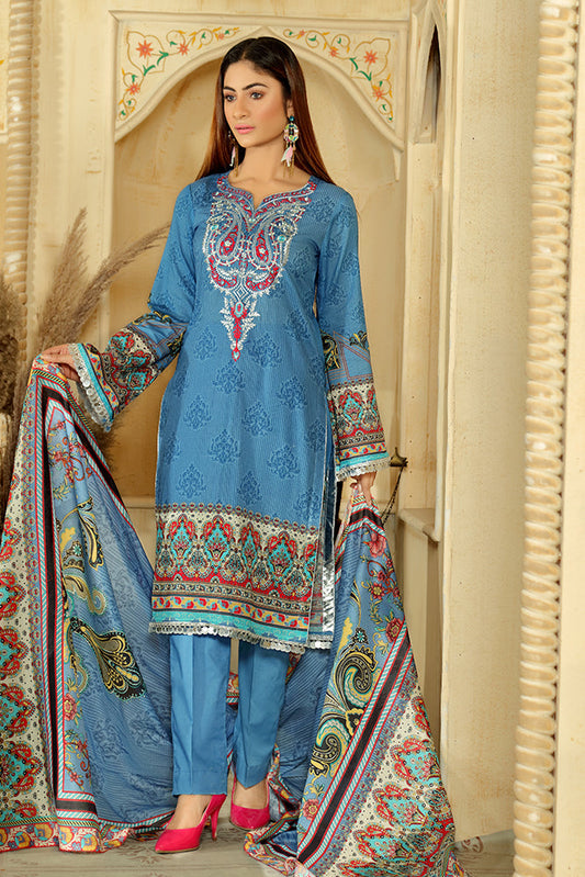 Jalwa Embroidered 3 Piece PR-2400