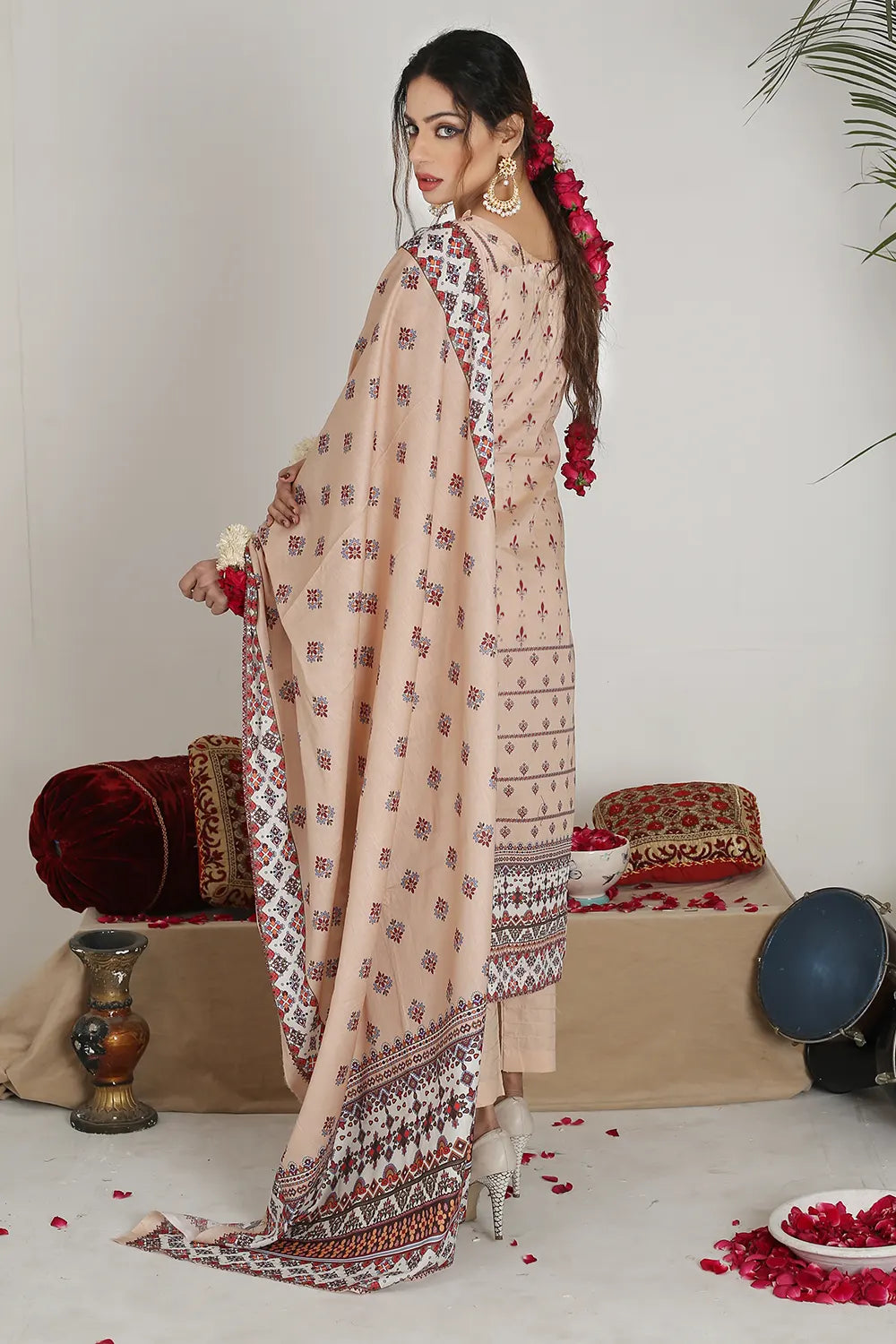 Farmaiesh Unstitched Lawn PR-S-1238